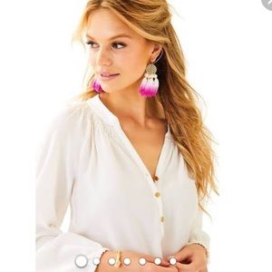 Lilly Pulitzer Elsa Silk Top